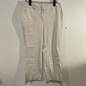Loft Factory Bootcut Stripe Pants in Sz 6P